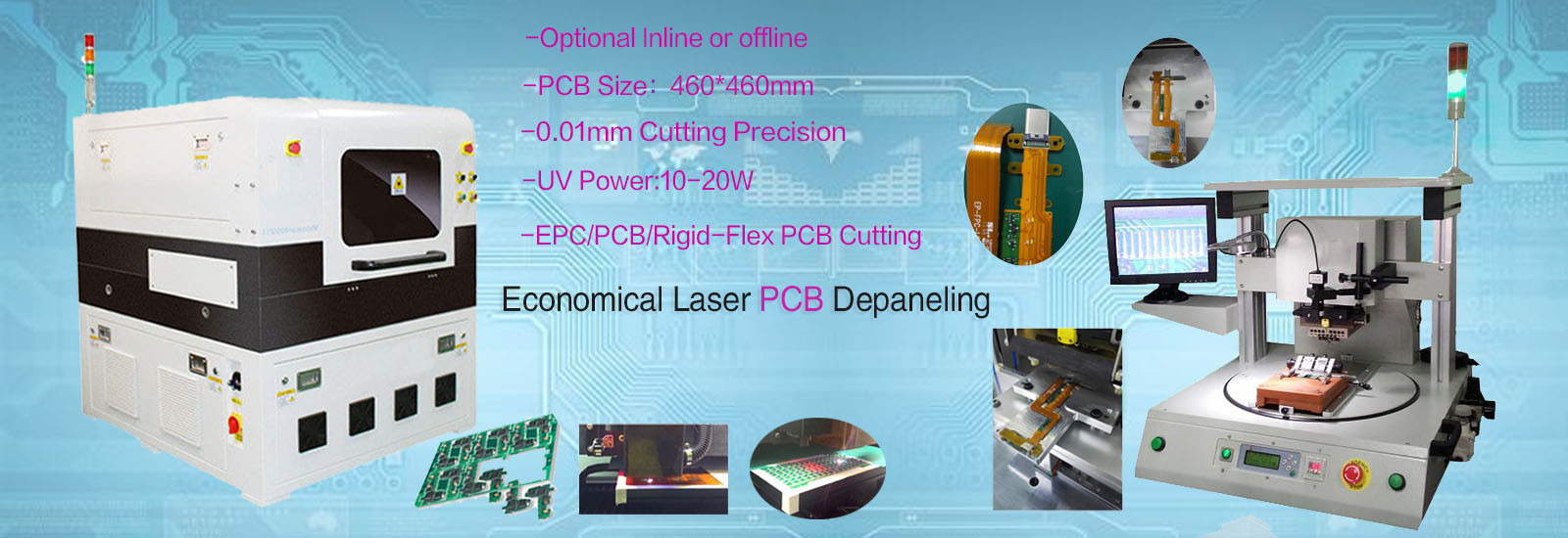 kwaliteit de depaneling machine van PCB fabriek